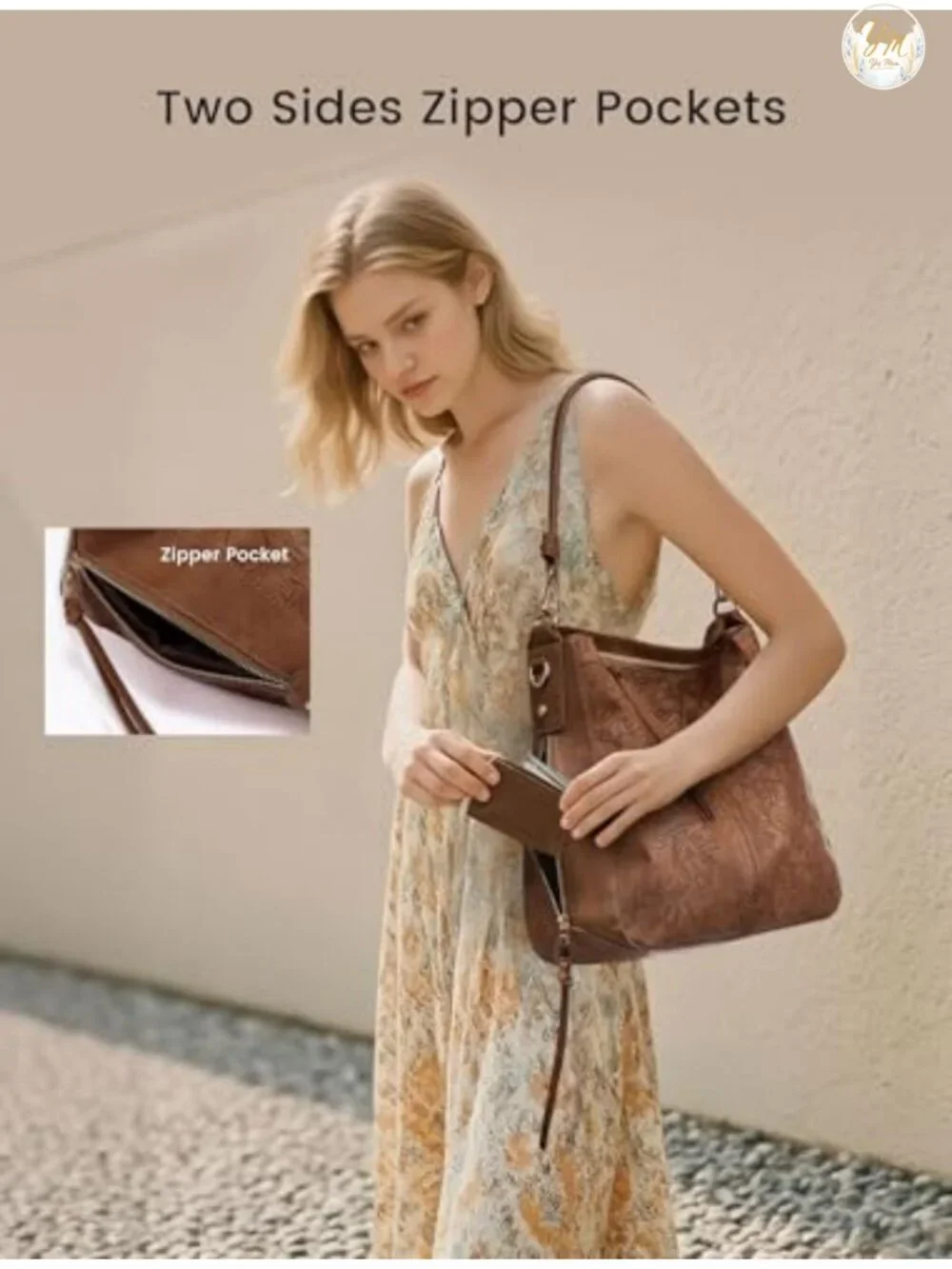 Large Faux Leather Hobo Crossbody Bag Women Shoulder Purse Adjustable Strap